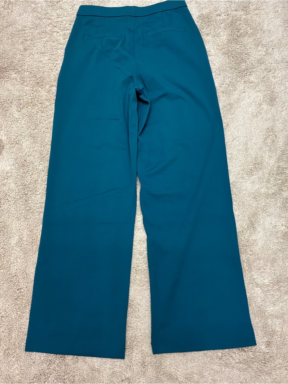 HALARA Teal Wide-Leg Trousers - Picture 13 of 13